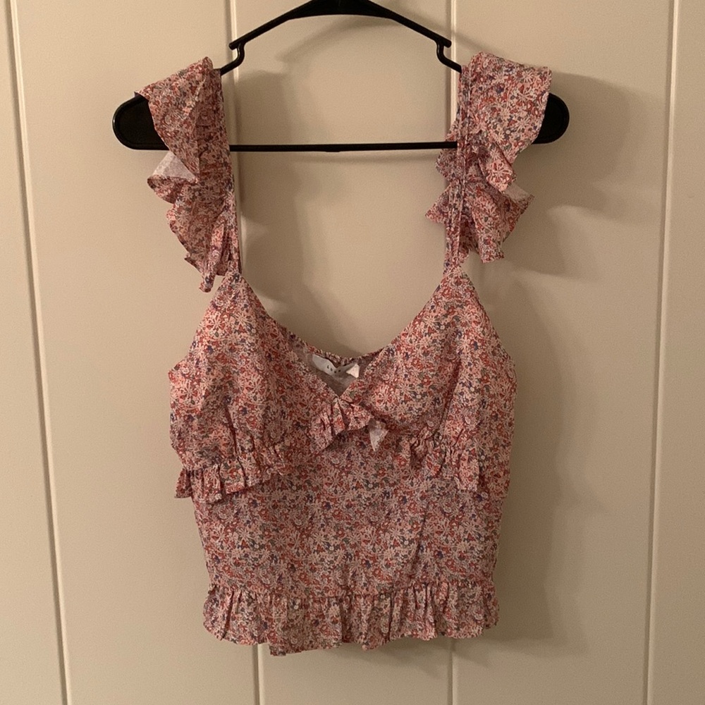 NWOT lush crop tank top